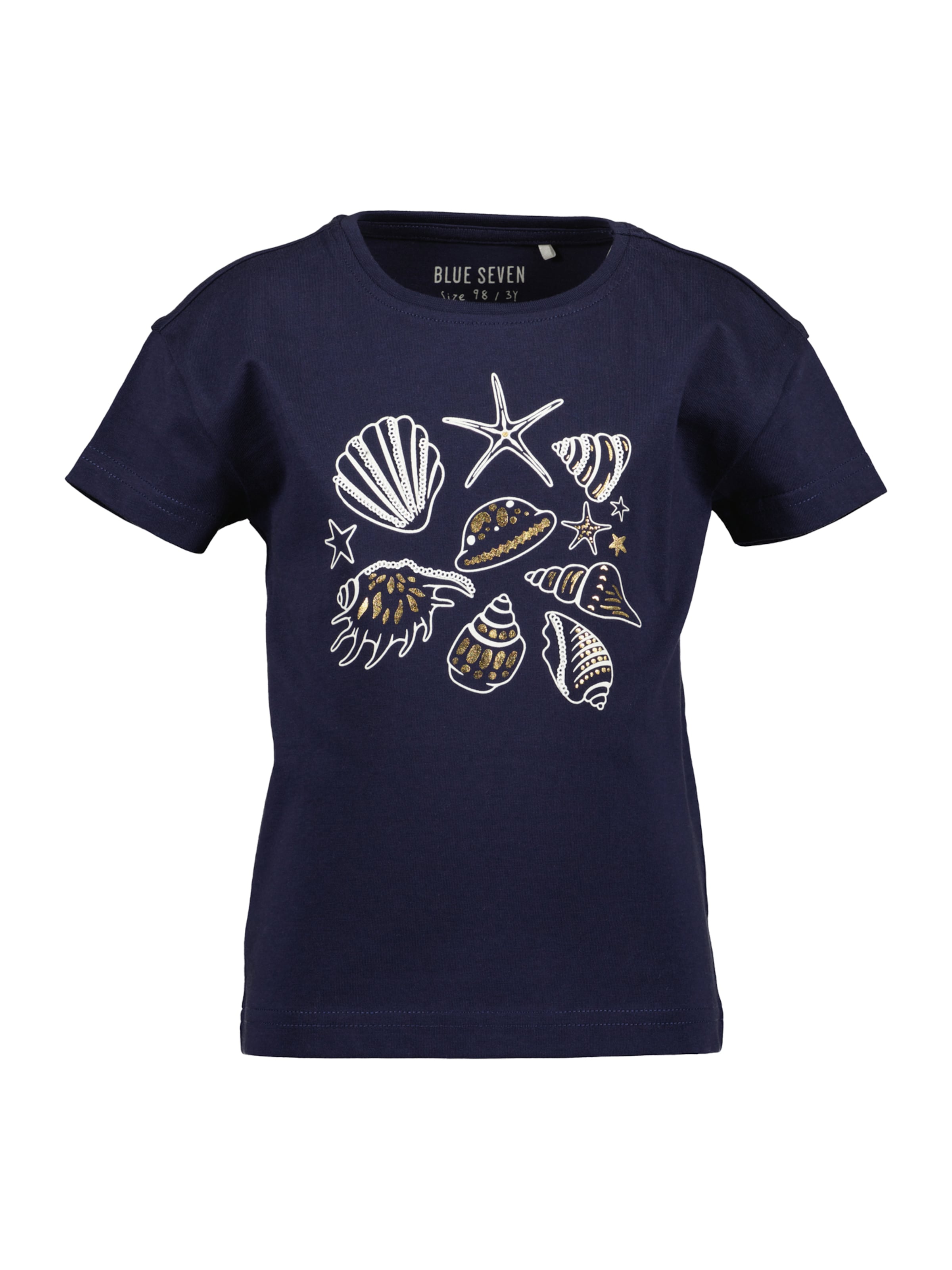 BLUE SEVEN - Camiseta en azul: frente