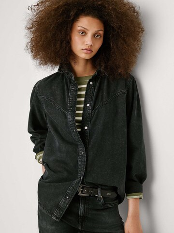 Pepe Jeans Bluse 'Odeli' in Schwarz