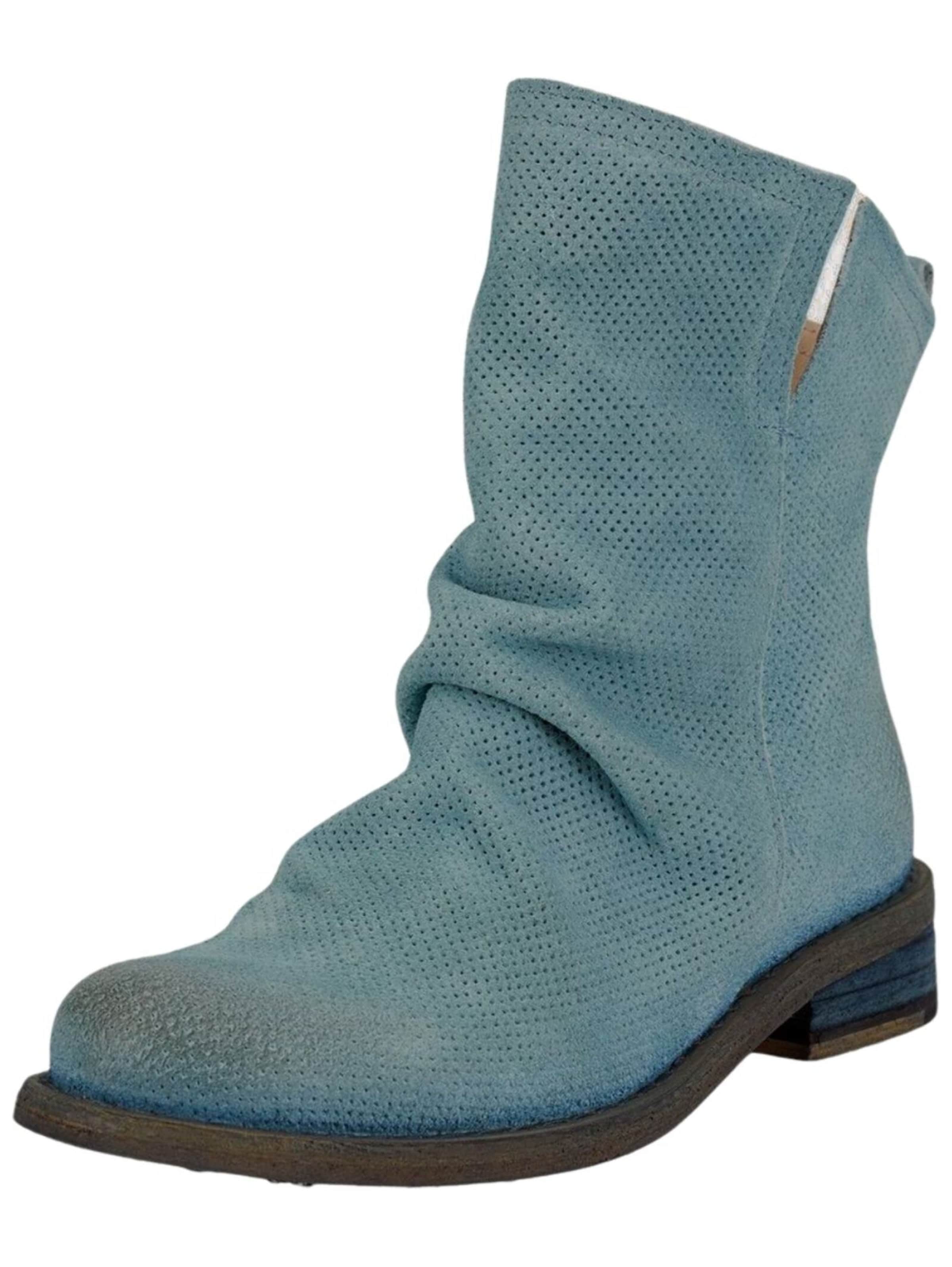 FELMINI Enkellaarsjes in Blauw: voorkant