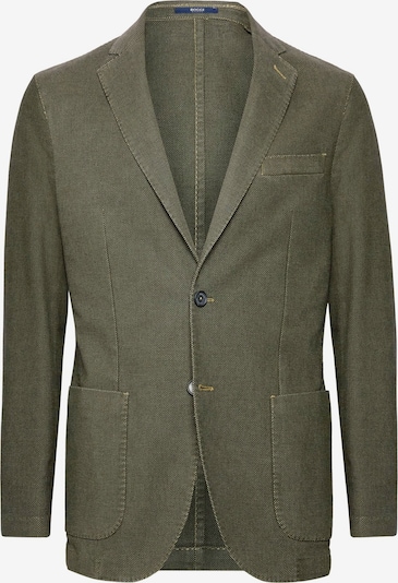 Klasikinis švarkas iš Boggi Milano, spalva – alyvuogių spalva / balta, Prekių apžvalga