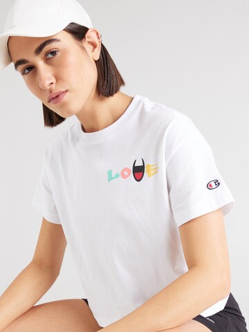 Champion Authentic Athletic Apparel - Camiseta en blanco