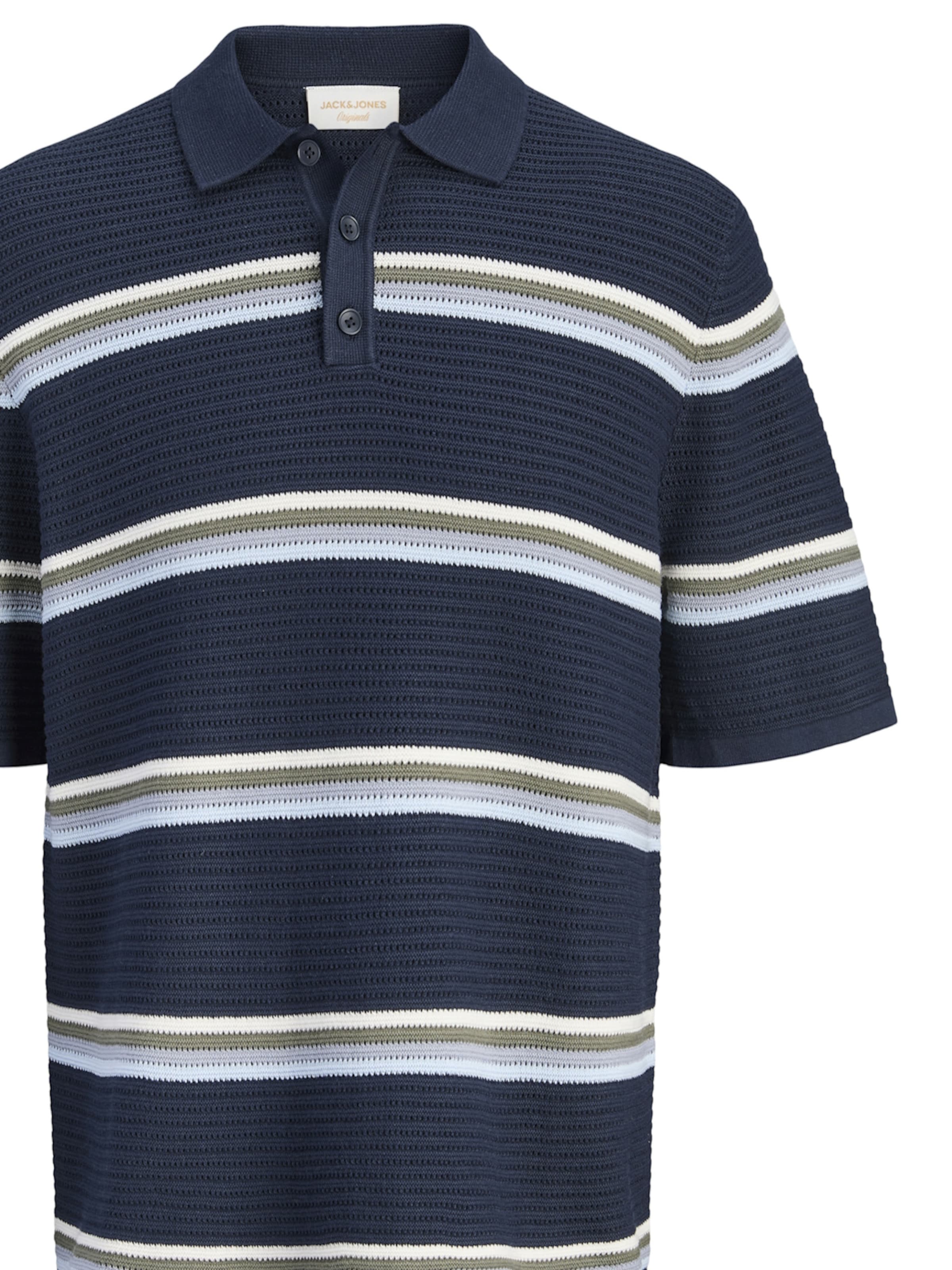 T-Shirt 'Maine' Jack & Jones Junior en bleu