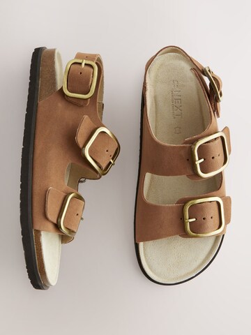 Next - Sandália 'Forever Comfort' em castanho