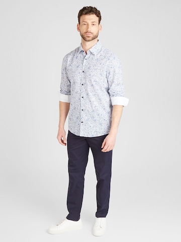 JACK & JONES Regular Chinobyxa 'AUSTIN' i blå