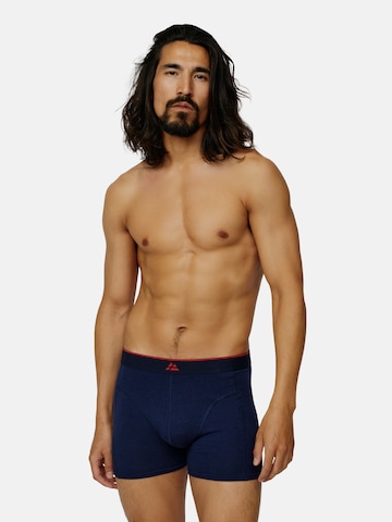 Boxers 'Bamboo' DANISH ENDURANCE en bleu : devant