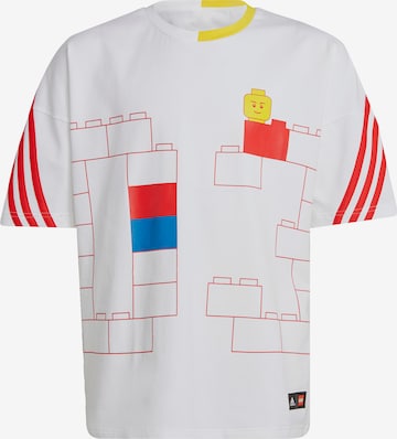 ADIDAS SPORTSWEAR Funktionsshirt ' LEGO ' in Weiß: predná strana