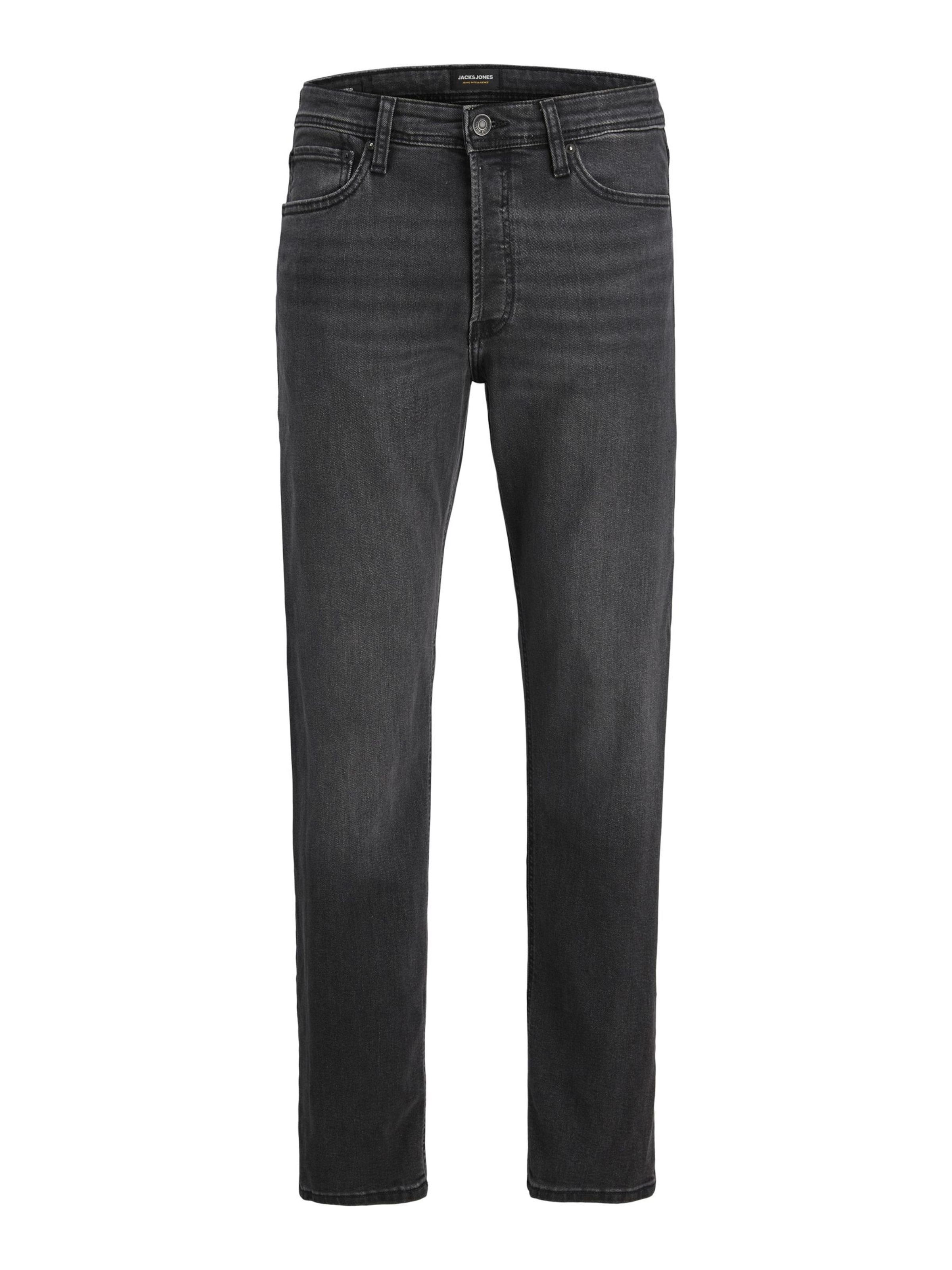 Loosefit Jeans 'JJICHRIS JJORIGINAL' di JACK & JONES in nero: frontale