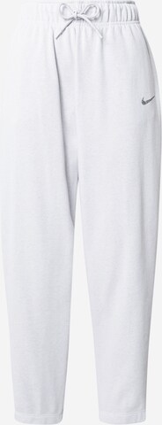 Nike Sportswear Trousers in White: front