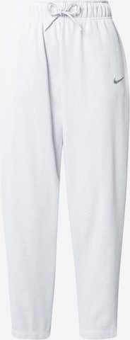 Nike Sportswear Pants in White: front
