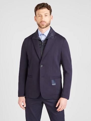 Coupe regular Veste de costume ARMANI EXCHANGE en bleu : devant