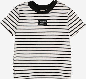 Calvin Klein Jeans T-Shirt in Weiß: predná strana