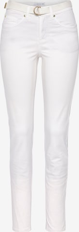 DELMAO Slim fit Jeans in White: front