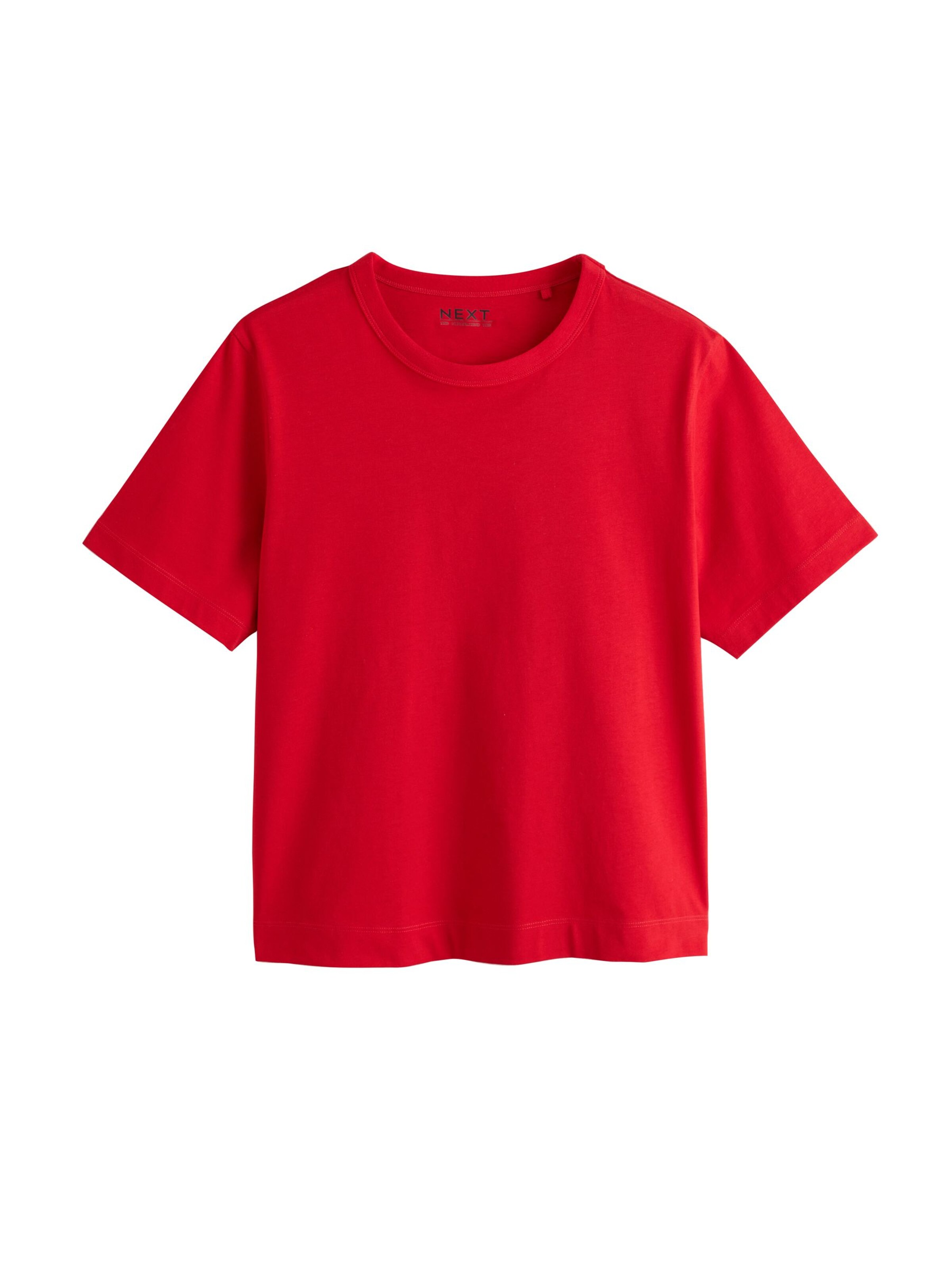 Tricou de la Next pe roșu: față