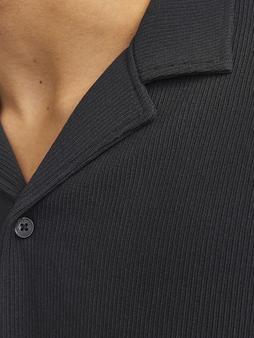 JACK & JONES - Ajuste regular Camisa 'VALENCIA' en negro