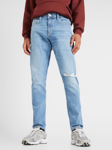 Tommy Jeans Regular Jeans 'SCANTON' in Blauw: voorkant