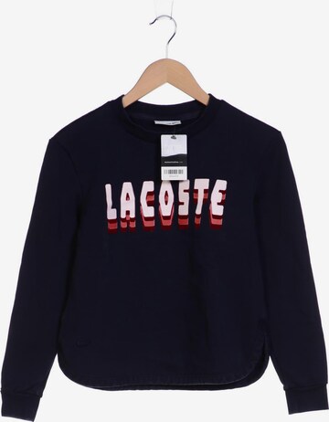 LACOSTE Sweatshirt & Zip-Up Hoodie in XS in Blue: front