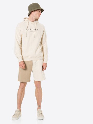 Les Deux Sweatshirt 'Amalfi' in Wit