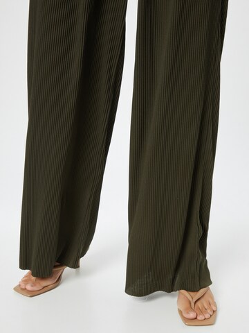 ABOUT YOU Loose fit Pants 'Dion' in Green