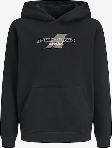 Jack & Jones Junior Sweatshirt 'Tier' in Black: front