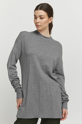 Pull-over b.young en gris : devant