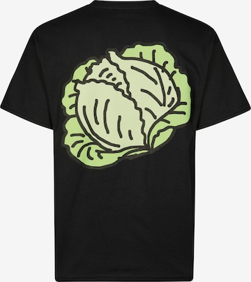 New Love Club Shirt 'CABBAGE' in Black: front
