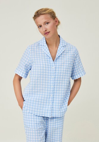 Lexington Pyjama in Blauw: voorkant