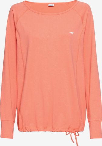 KangaROOS Performance Shirt in Orange: front