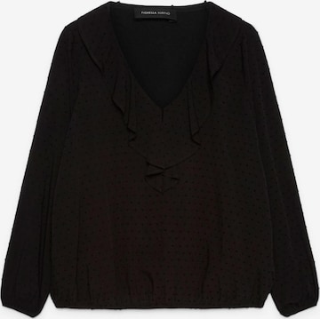 Fiorella Rubino - Blusa en negro: frente
