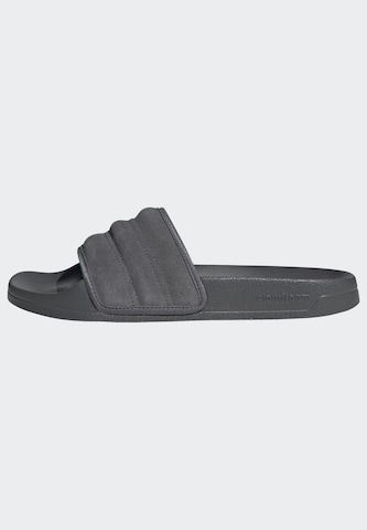 Zoccoletto 'Adilette Noshower' di ADIDAS SPORTSWEAR in nero: frontale