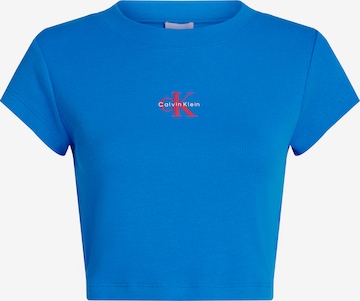 Maglietta di Calvin Klein Jeans in blu: frontale