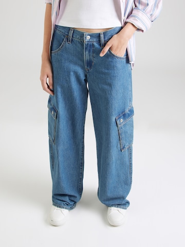 LEVI'S ® Loosefit Cargojeans i blå: forside