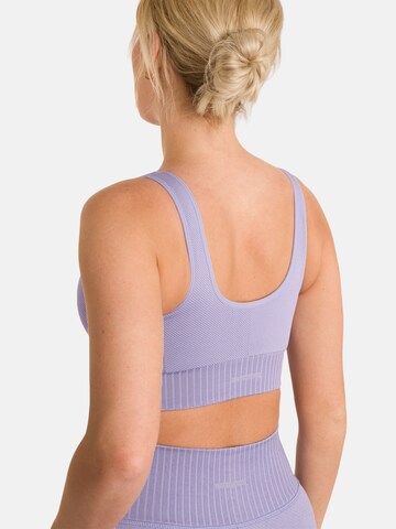 OCEANSAPART - Soutien Bustier Soutien de desporto 'Riley' em roxo