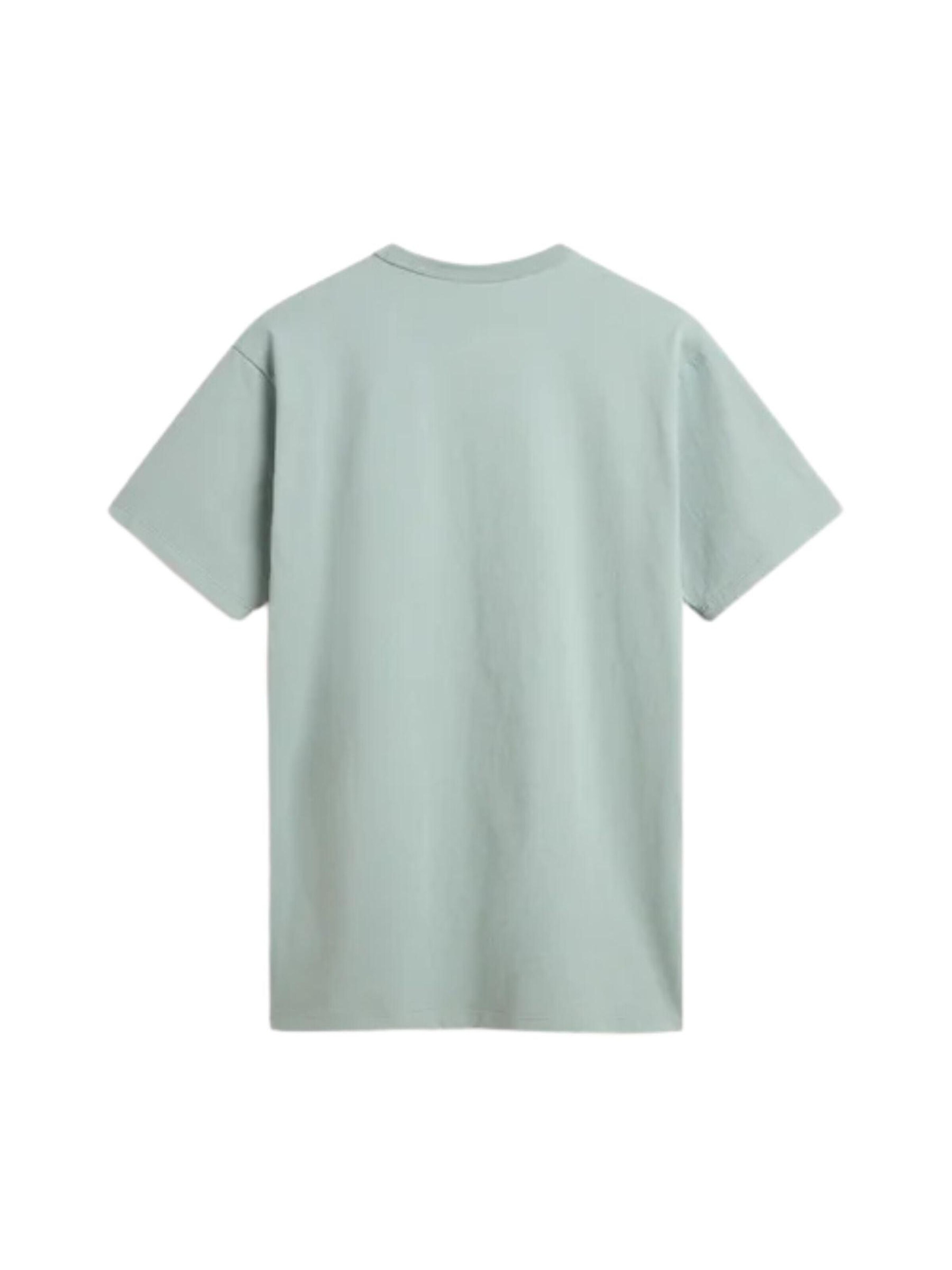 VANS Koszulka 'VANS OFF THE WALL II SS T-SHIRT' w kolorze zielony: przód