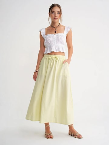MixRay Skirt in Yellow