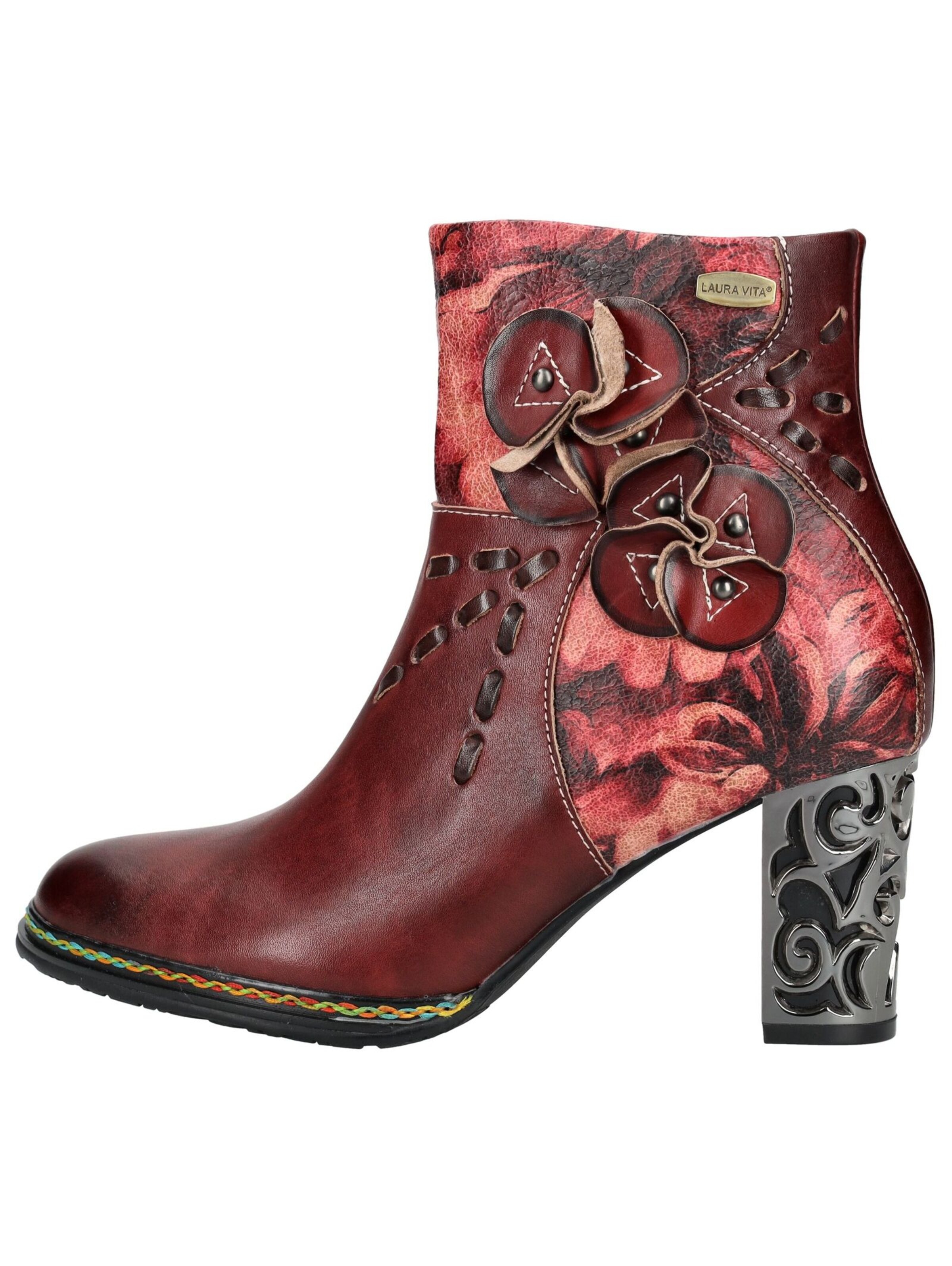 Bottines Laura Vita en rouge