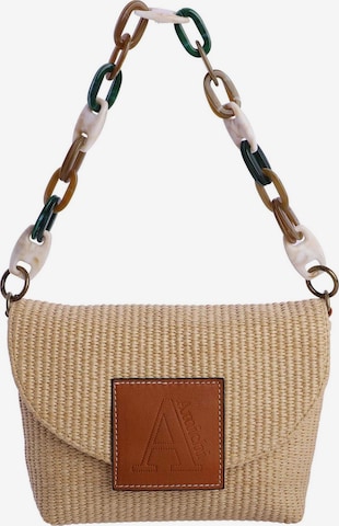 Amichi - Bolso de hombro en beige: frente