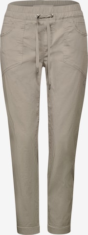 STREET ONE Slimfit Hose in Grau: Vorderseite