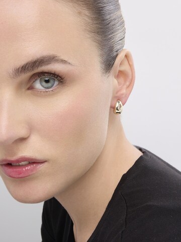 Boucles d'oreilles 'Garai' Luxenter en or : devant