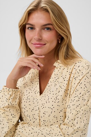 SAINT TROPEZ Jurk 'Eda' in Beige