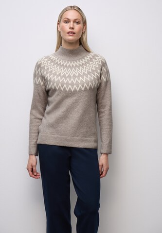 STREET ONE Sweater in Beige: front