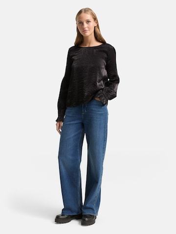 TOM TAILOR DENIM Blouse in Black