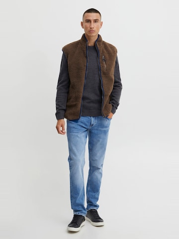 BLEND Vest in Brown