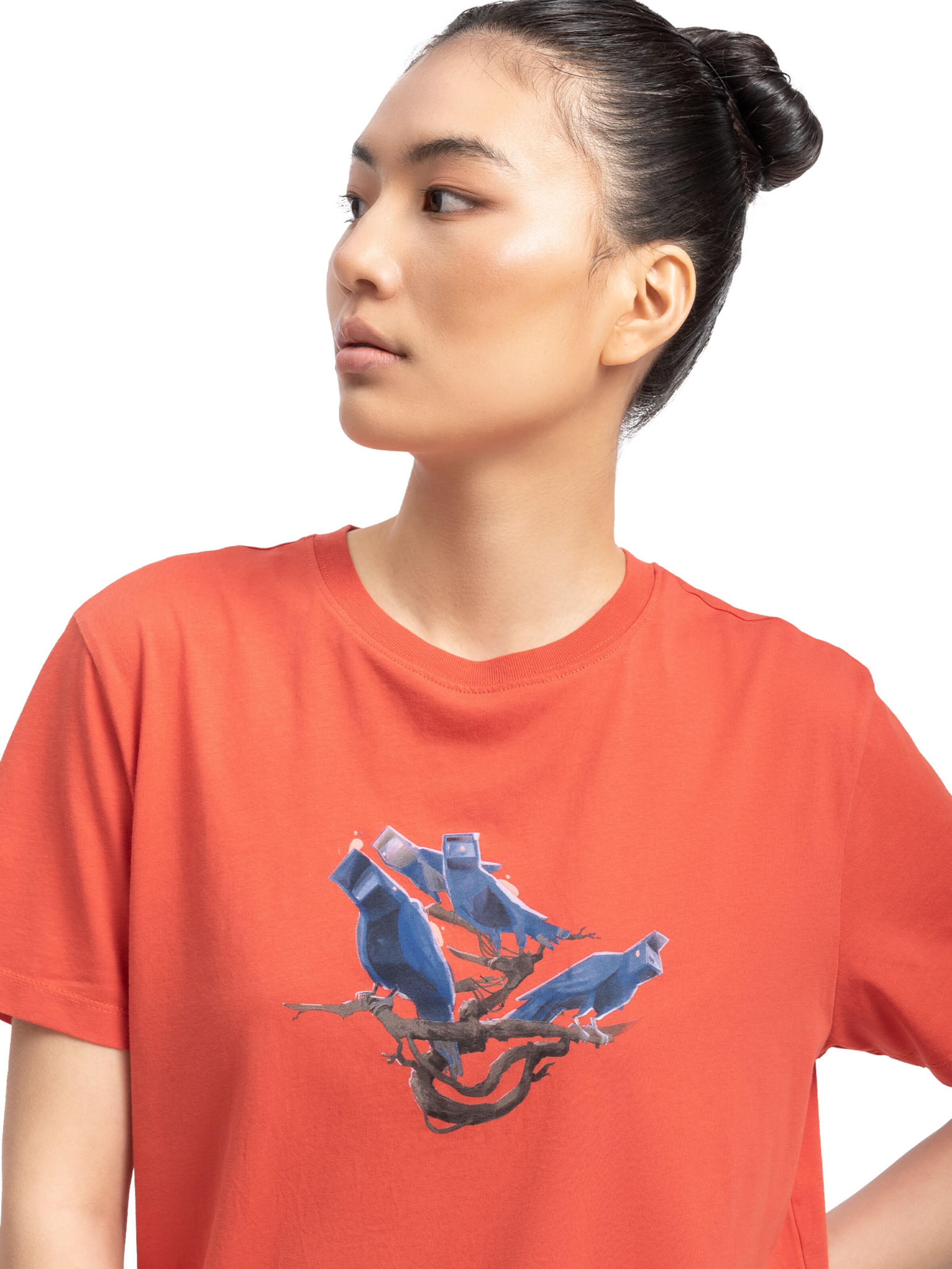 Kaft Shirt 'Octuo' in Oranje