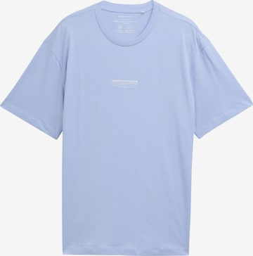 TOM TAILOR DENIM T-Shirt in Blau: Vorderseite