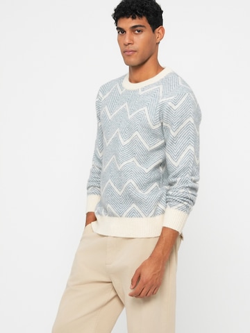 SELECTED Sweter 'SLHRAI' w kolorze niebieski