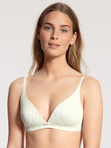 CALIDA Bralette Bra 'Special' in White: front