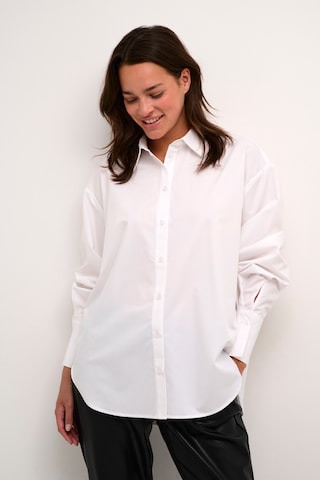 Kaffe Halenka 'Ane' – bílá: přední strana