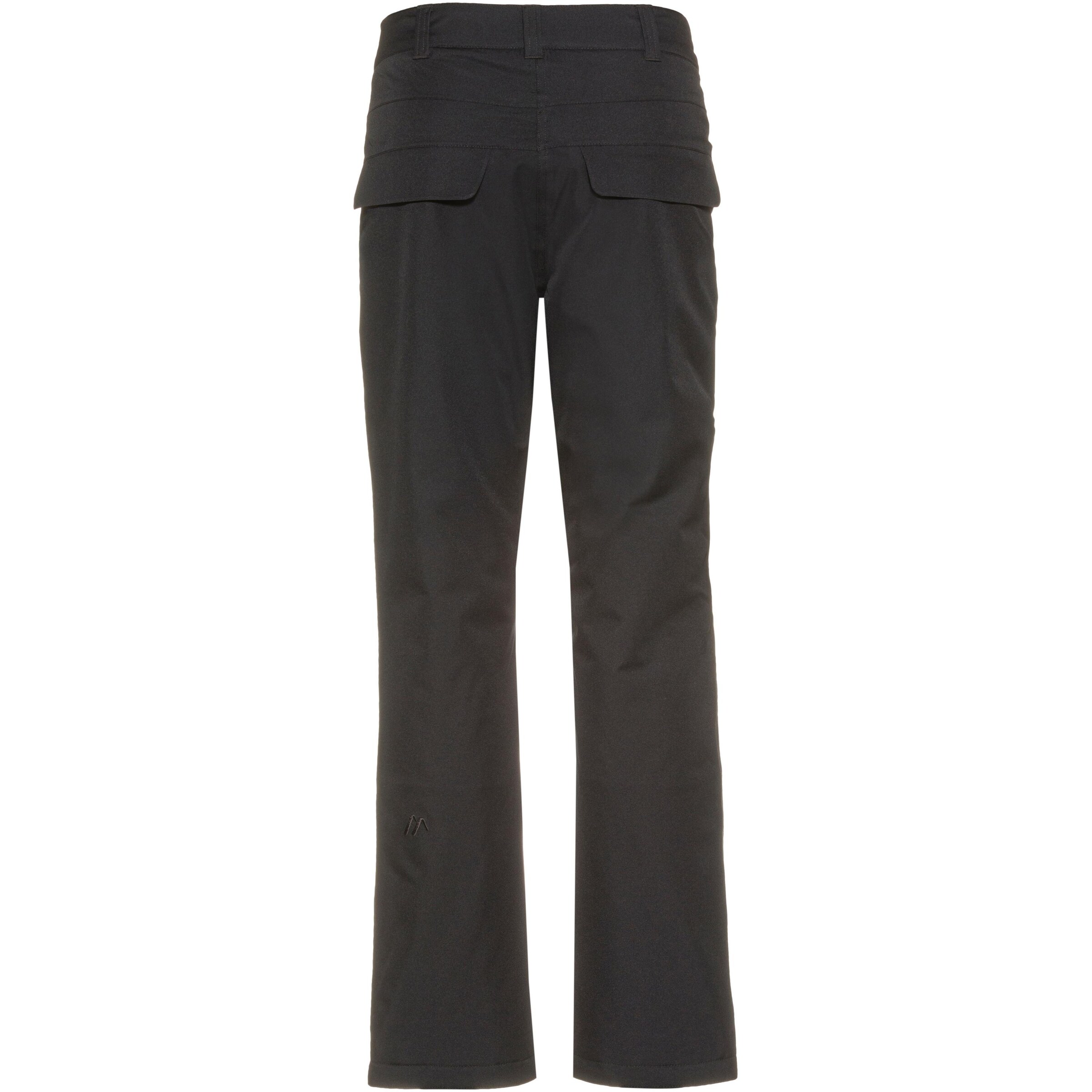Maier Sports Boot cut Outdoor Pants 'Dunit' in Black