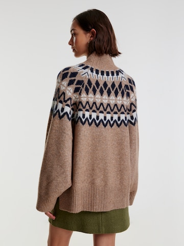 Pullover 'Catharina' di EDITED in beige