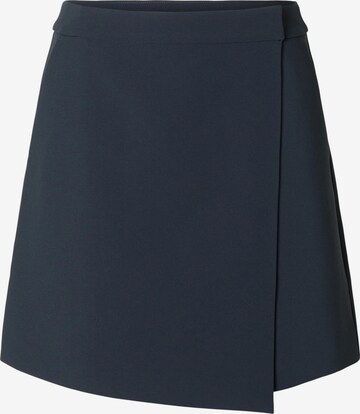 SELECTED FEMME Rok in Blauw: voorkant